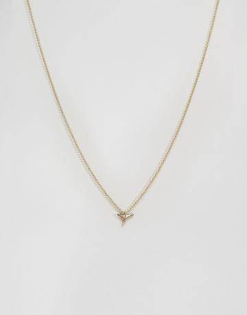 Sam Ubhi Shark Tooth Necklace - Gold