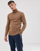 French Connection 100% Cotton Roll Neck Sweater