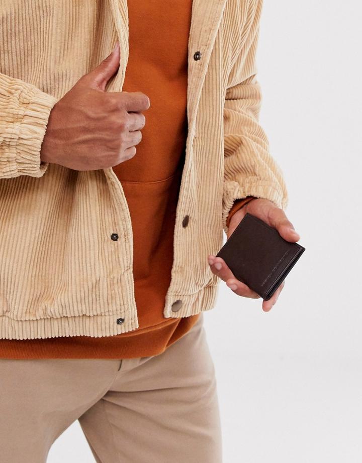 French Connection Premium Leather Folded Cardholder