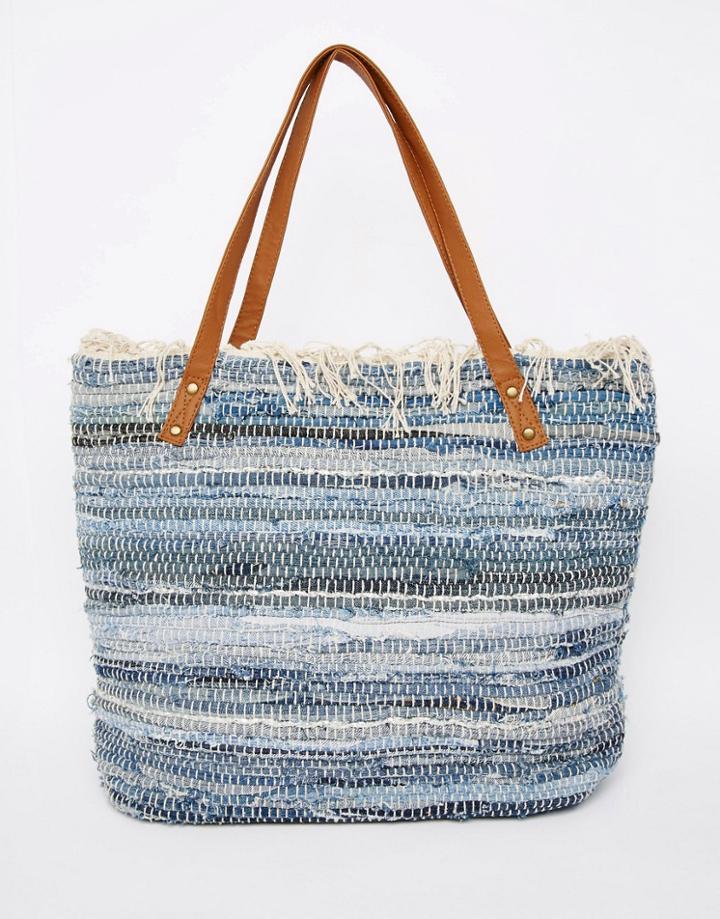 New Look Denim Shopper - Blue
