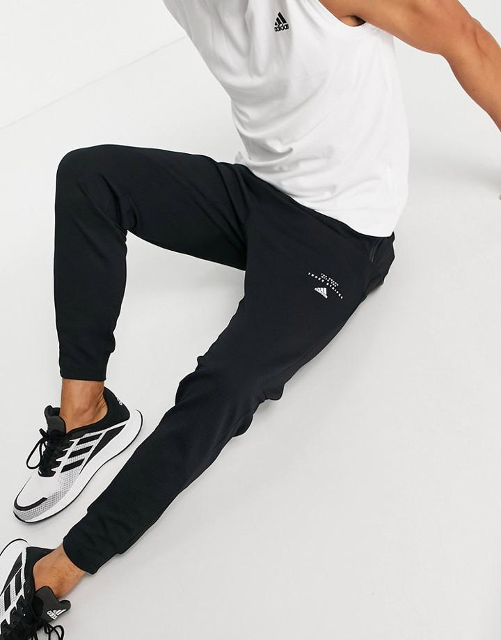 Adidas Training Aerodapt Sweatpants In Black