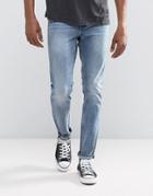 Cheap Monday Sonic Slim Jeans Treble Blue - Blue