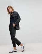 Pepe Jeans Leather Pants - Black