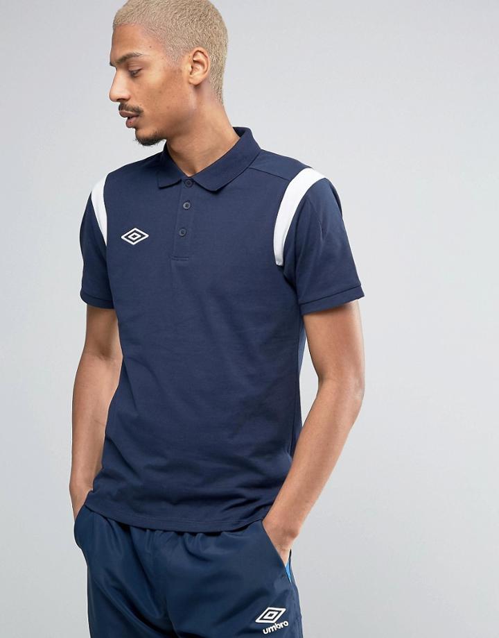 Umbro Cotton Polo Shirt - Black