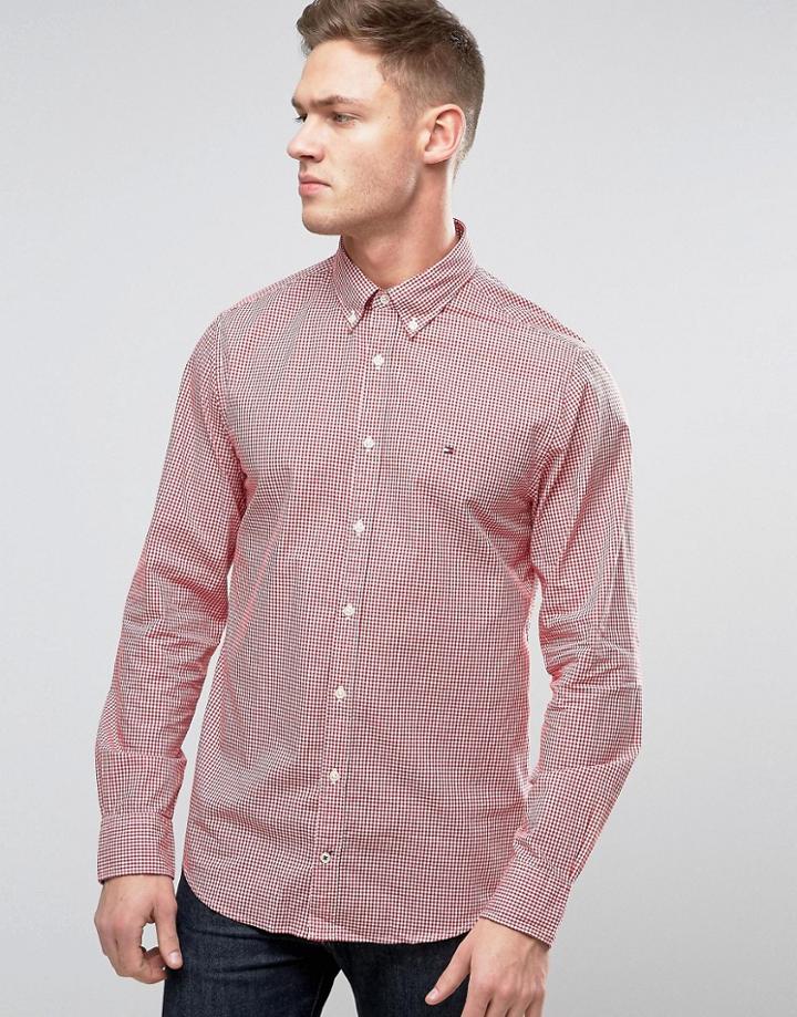 Tommy Hilfiger Devon Shirt Gingham Check Buttondown New York Regular F