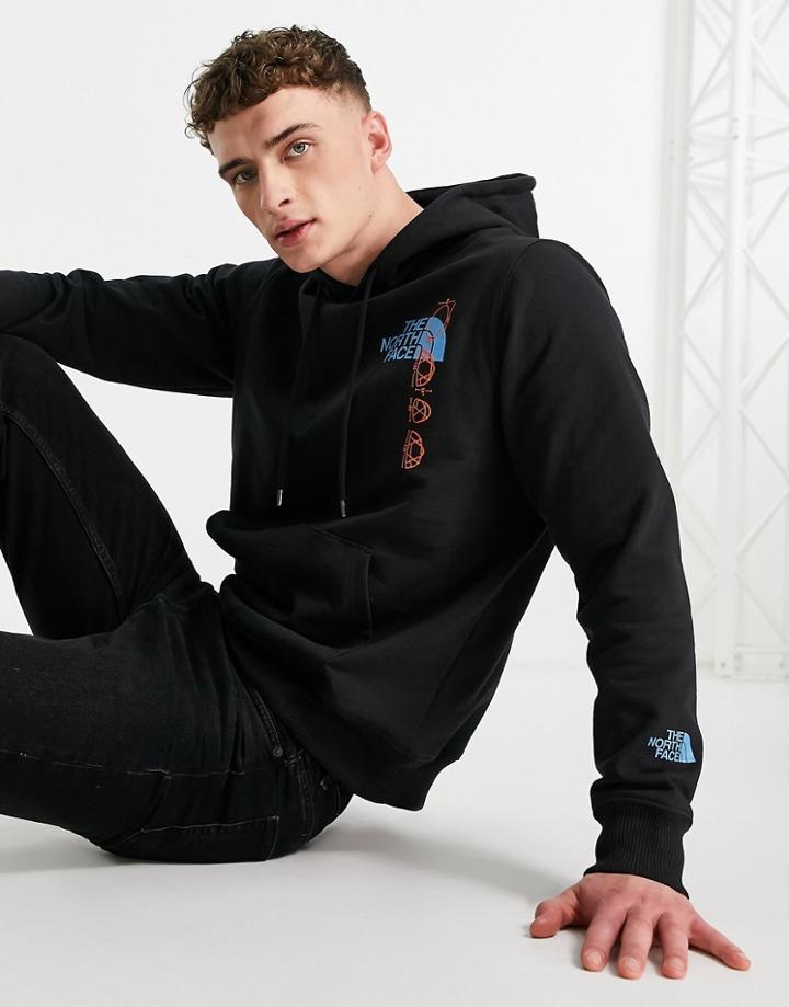 The North Face Expedition Graphic Hoodie In Black