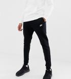 Nike Tall Club Sweatpants In Black