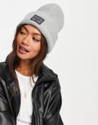 Herschel Supply Co. Juneau Chunky Knit Beanie In Light Gray-grey