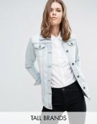 Brave Soul Tall Denim Jacket - Blue