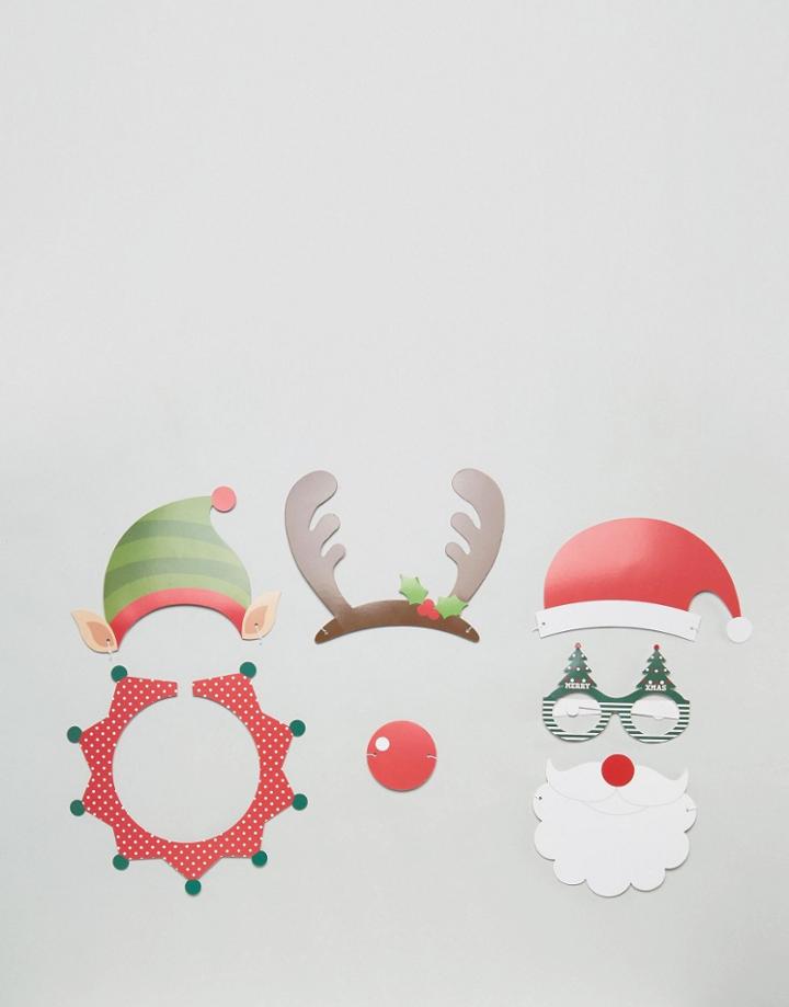 New Look Holidays Dress Up Photo Booth Pack - Multi