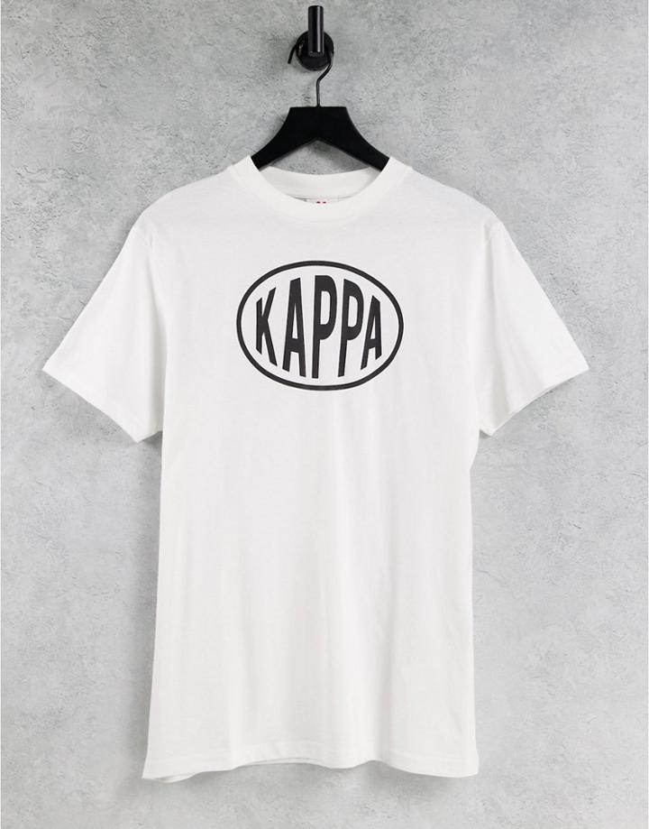 Kappa Retro Logo T-shirt In White