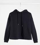 Lindex Mom Taylor Brushed Cotton Lounge Hoodie In Black