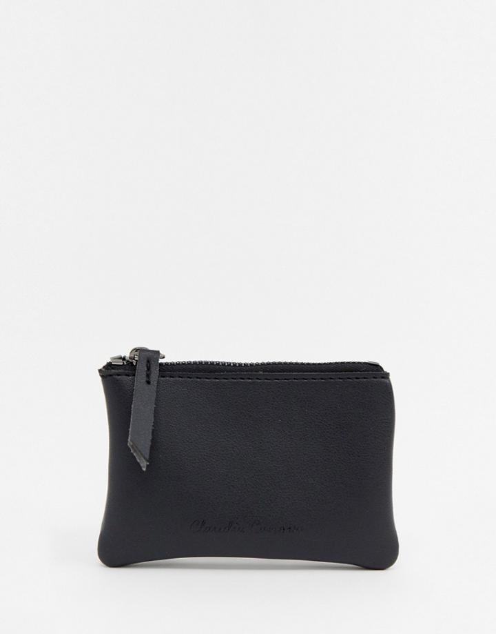 Claudia Canova Zip Mini Purse Pouch - Black