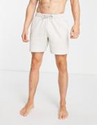 Gilly Hicks Go Breathe Lounge Shorts In Pumice Stone-gray