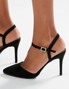 New Look Slingback Point Heel - Black