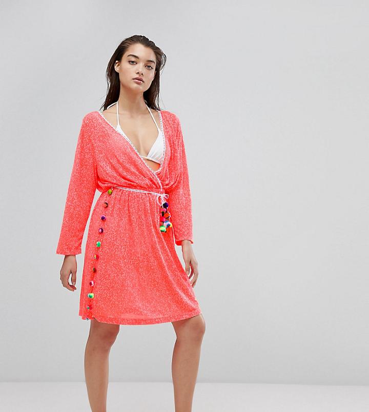Pitusa Santorini Beach Dress - Pink