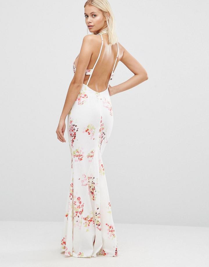 Jarlo Ismay Sleeveless Printed Maxi Dress - Multi