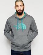 The North Face Overhead Hoodie With Logo - Grey