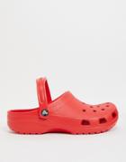 Crocs Classic Shoes In Red