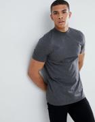 Asos Design Turtle Neck T-shirt In Grey - Gray