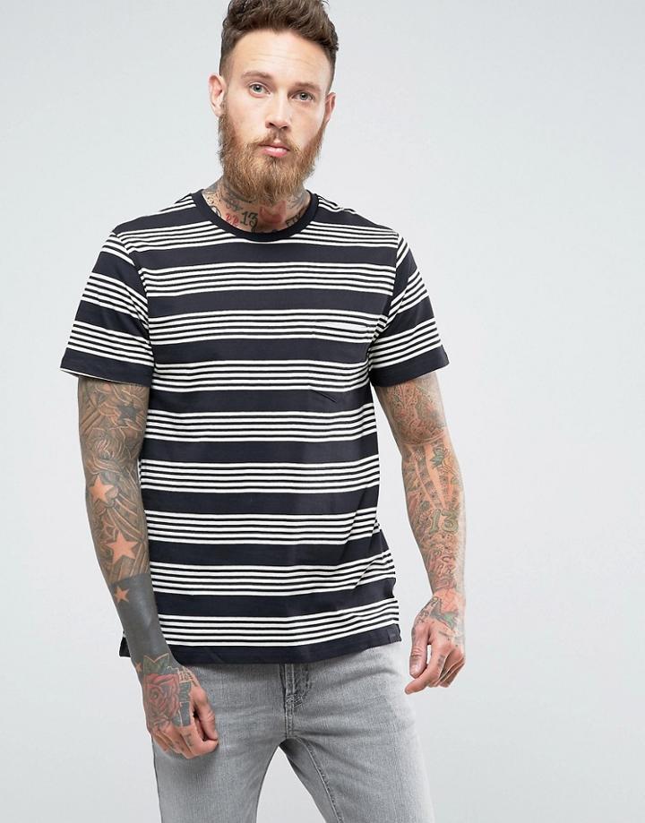 Lee Multi Stripe T-shirt - Black