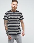 Lee Multi Stripe T-shirt - Black
