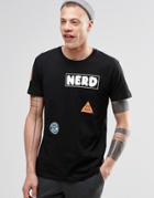 Cheap Monday Standard T-shirt Cool Patched Black - Black