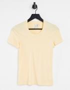 & Other Stories T-shirt In Yellow