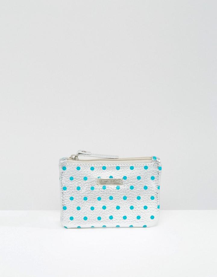 Bombay Duck Spotlight Pocket Purse Silver With Spots - Silver