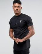 Siksilk Muscle Shirt In Black - Black