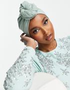 Trendyol Head Scarf In Sage Green