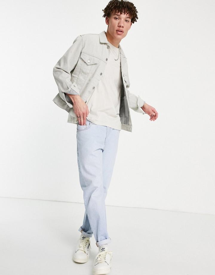 Levi's Vintage Fit Denim Trucker Jacket In Leftovers Ecru-neutral