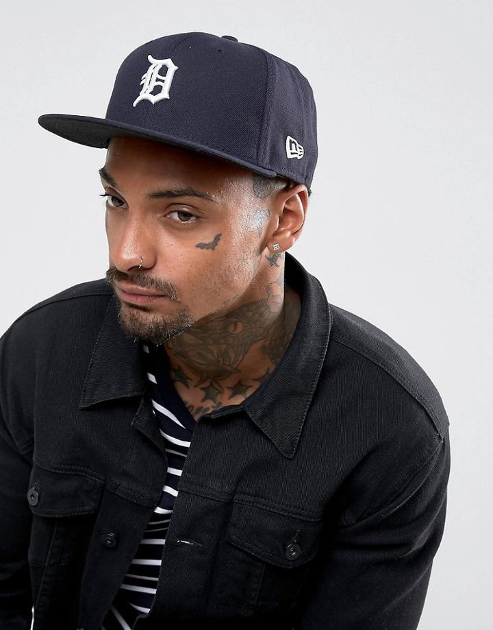 New Era 59fifty Fitted Cap Detroit Tigers - Black