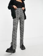 I Saw It First Flared Pants In Animal Print-no Color