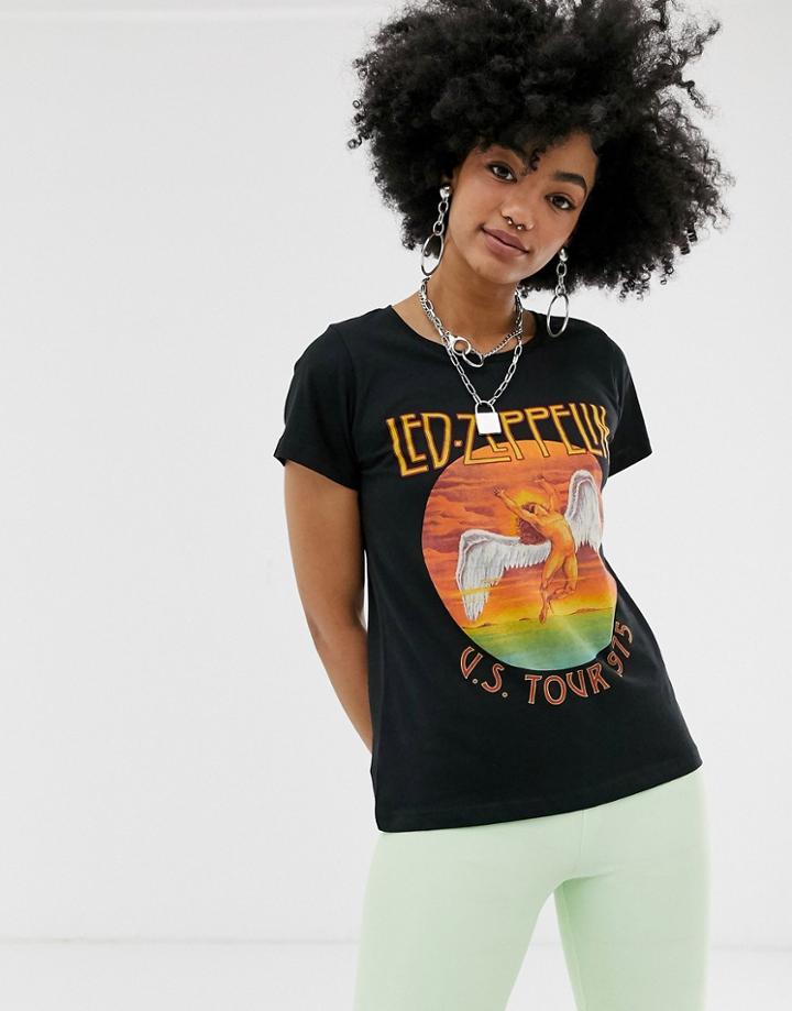 Noisy May Led Zepplin Graphic Band T-shirt - Multi