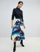 Sportmax Code Scenic A-line Skirt - Multi