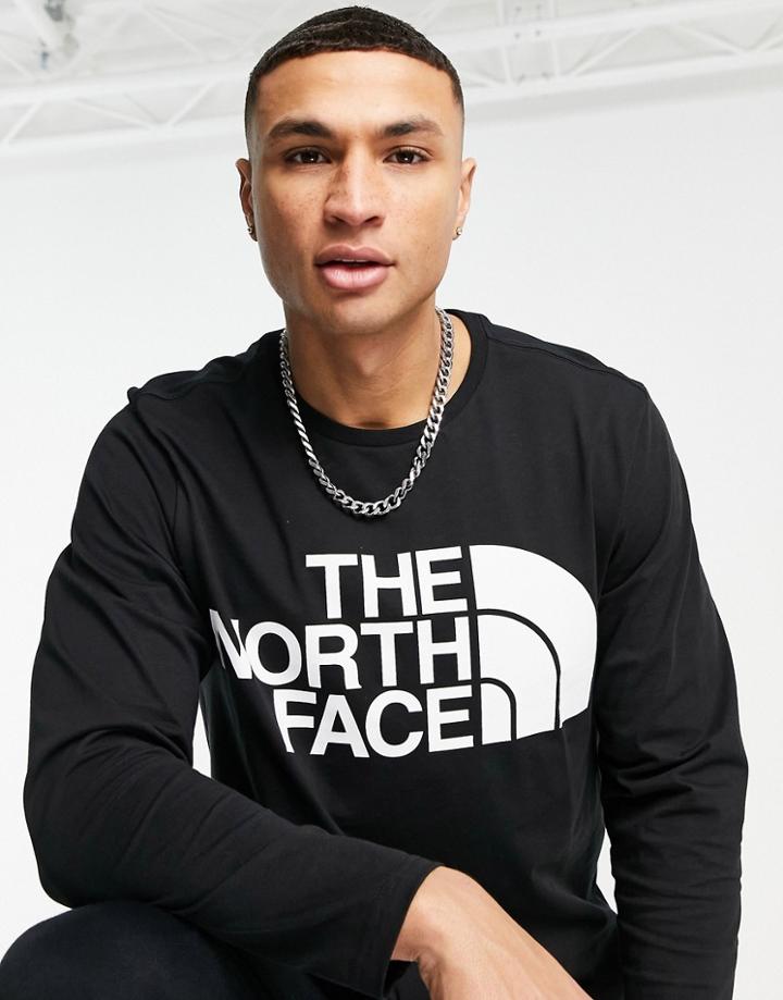The North Face Standard Long Sleeve T-shirt In Black