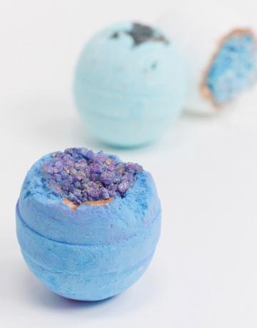 Miss Patisserie Night Geode Bath Ball-no Color