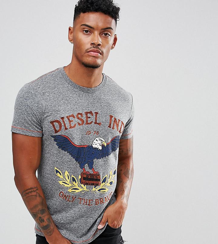 Diesel Eagle T-shirt - Black