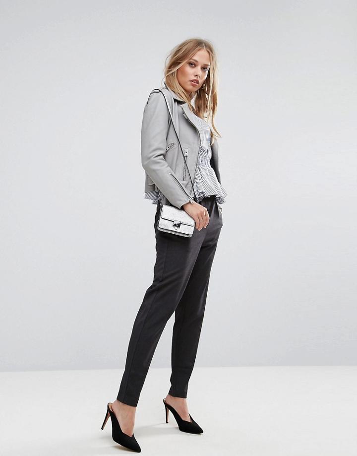 Y.a.s Tailored Pant - Gray