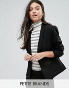 New Look Petite Tailored Jacket - Black