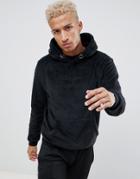 Night Addict Fleece Hoodie - Black