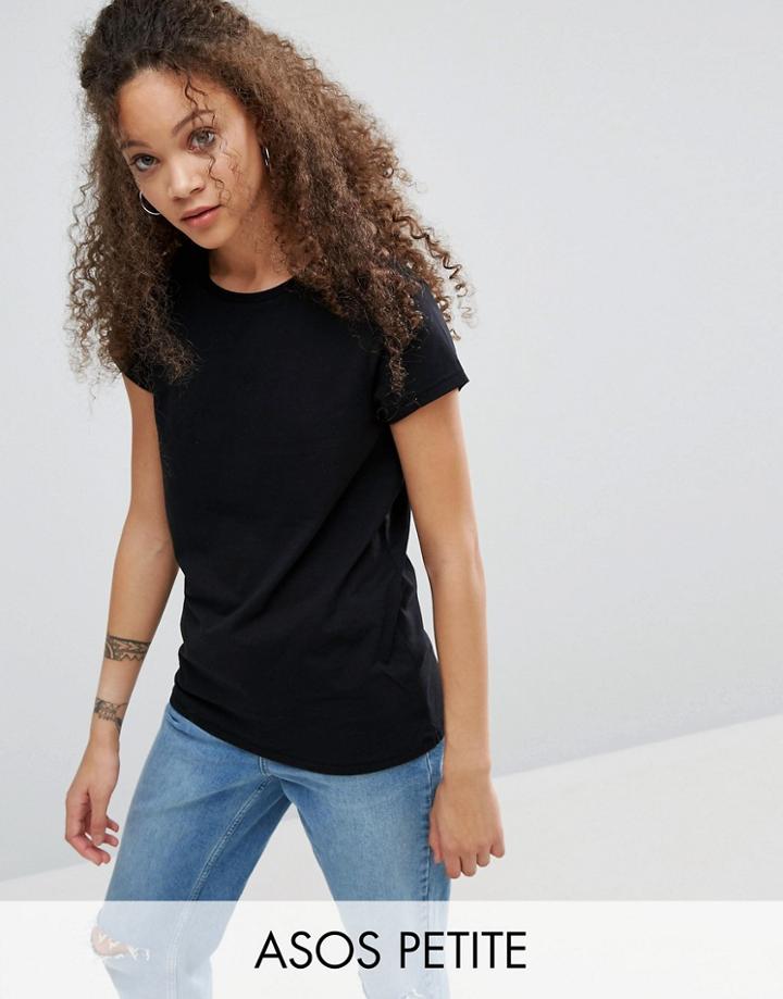 Asos Petite The Ultimate Crew Neck T-shirt - Black