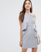 Isla Curiosity Mini Dress - Charcol