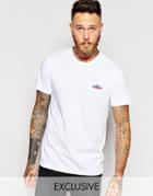 Penfield T-shirt With Mountain Logo Exclusive - White