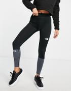 The North Face Mountain Athletic Leggings In Black/gray
