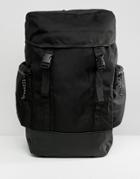 Pull & Bear Backpack In Black - Black