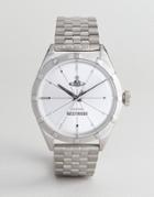 Vivienne Westwood Vv192slsl Conduit Bracelet Watch In Silver - Silver