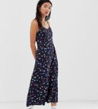 Collusion Printed Jumpsuit-multi