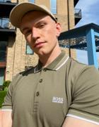 Boss Athleisure Paddy Polo In Green
